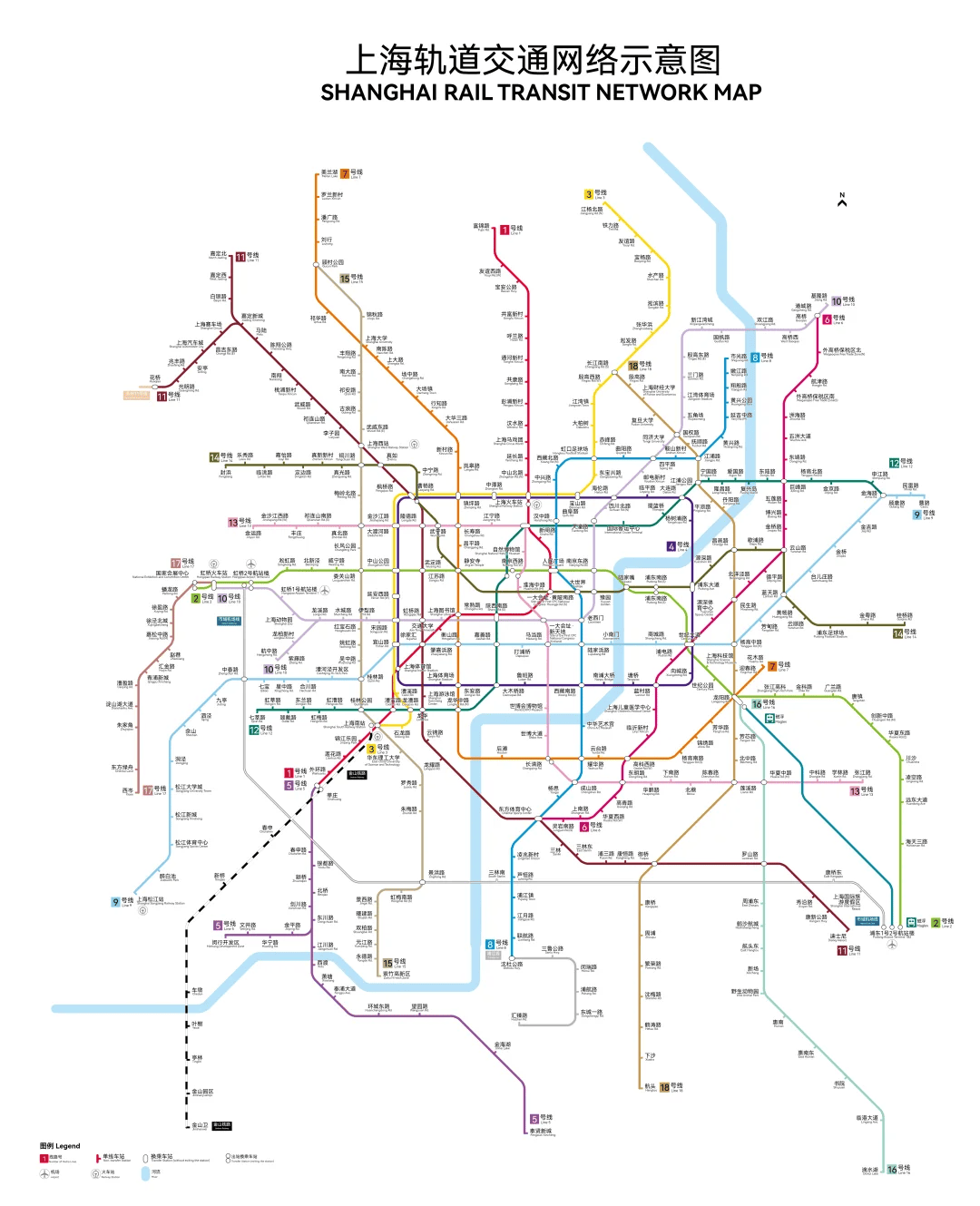 Shanghai Metro Map Shanghai Metro Map