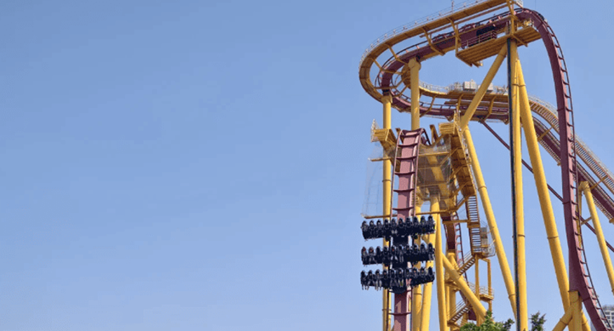 Screaming Zone in Guangzhou Chimelong Paradise Screaming Zone in Guangzhou Chimelong Paradise