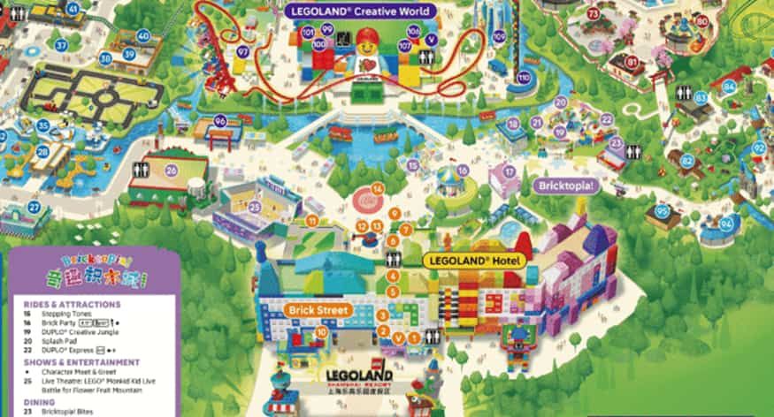 LEGOLAND® Shanghai Resort Map