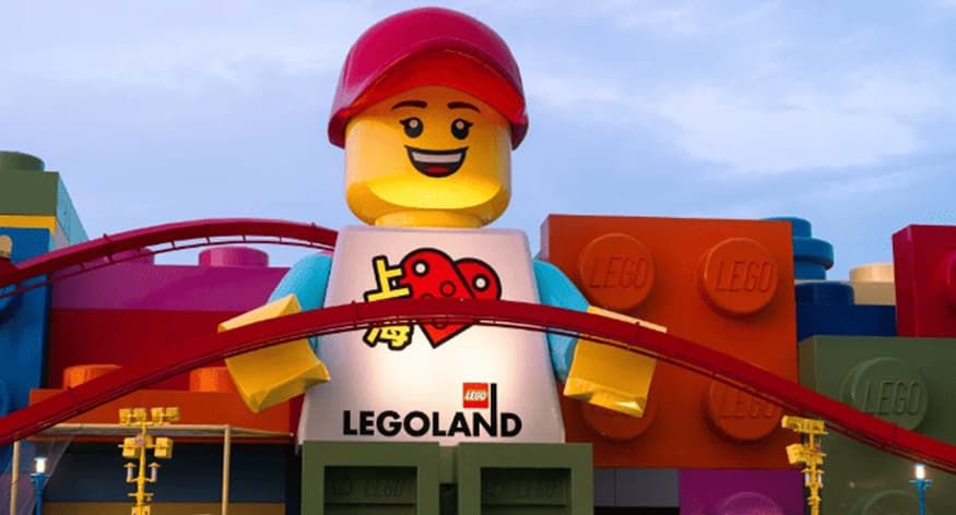Lego Castle in LEGOLAND® Shanghai Resort