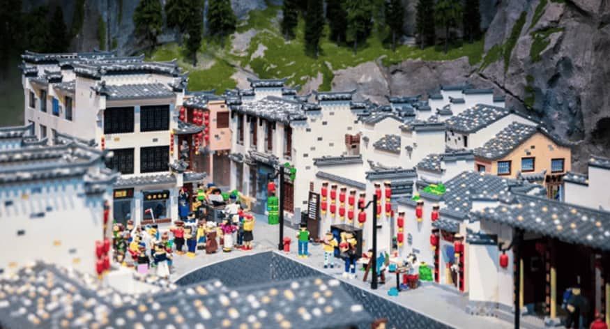 Miniland (Brick Street) in LEGOLAND® Shanghai Resort