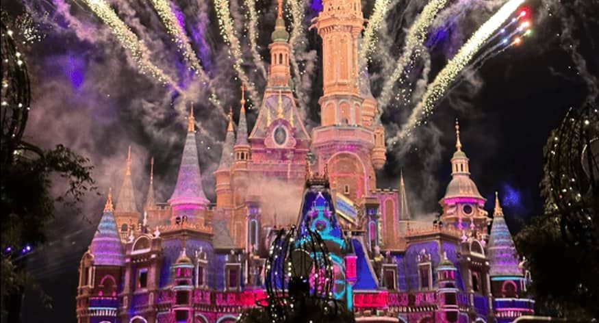Shanghai Disney Resort Firework Show