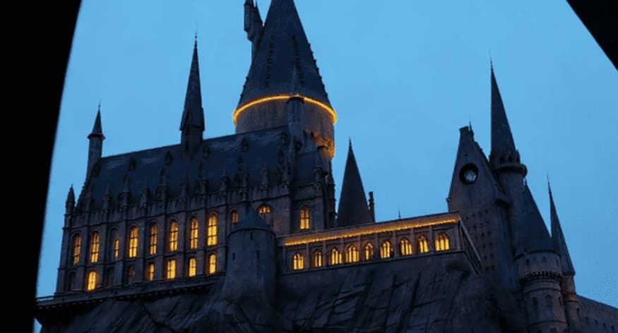 Harry Potter Castle in Universal Beijing Resort