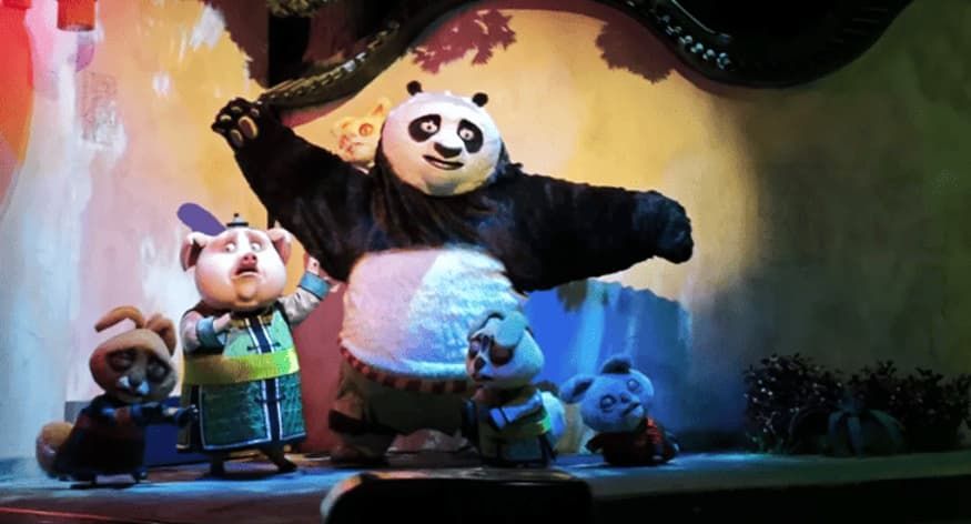 Kung Fu Panda Land of Awesomeness in Universal Beijing Resort